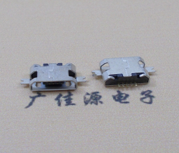 企石镇MICRO USB B型口 两脚SMT沉板0.7/1.0/1.6直边