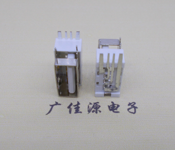 企石镇USB侧立式短体10.0尺寸 侧插加宽脚5A大电流插座